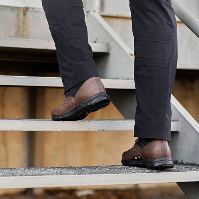 MACV-1 - Mid Top - Dark Brown + Black
