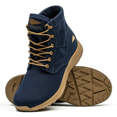 Jedburgh Rucking Boots - Mid Top - Navy + Coyote