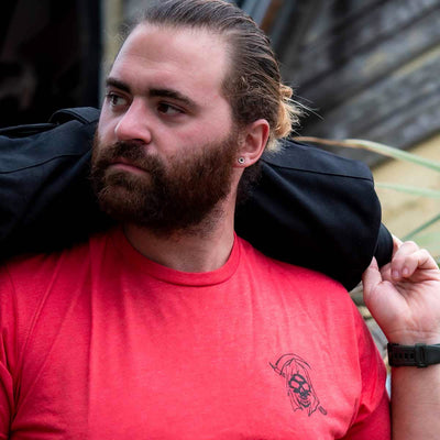 T-shirt - Life Has Risk - Red